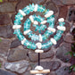Glass Spiral Garden Stand By Garden Age Supply