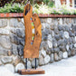 Stained Glass Art Wood Stand By Garden Age Supply | Sculptures | Modishstore - 2