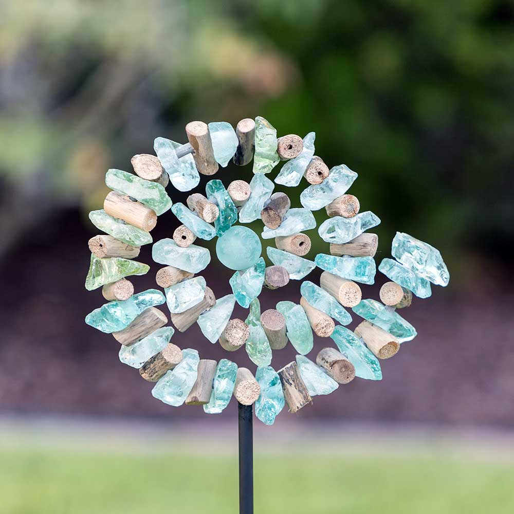Spiral Garden Stake Set of 4 By Garden Age Supply | Sculptures | Modishstore - 1