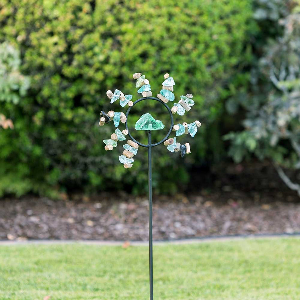 Sun Garden Stake Set of 4 By Garden Age Supply | Sculptures | Modishstore - 2