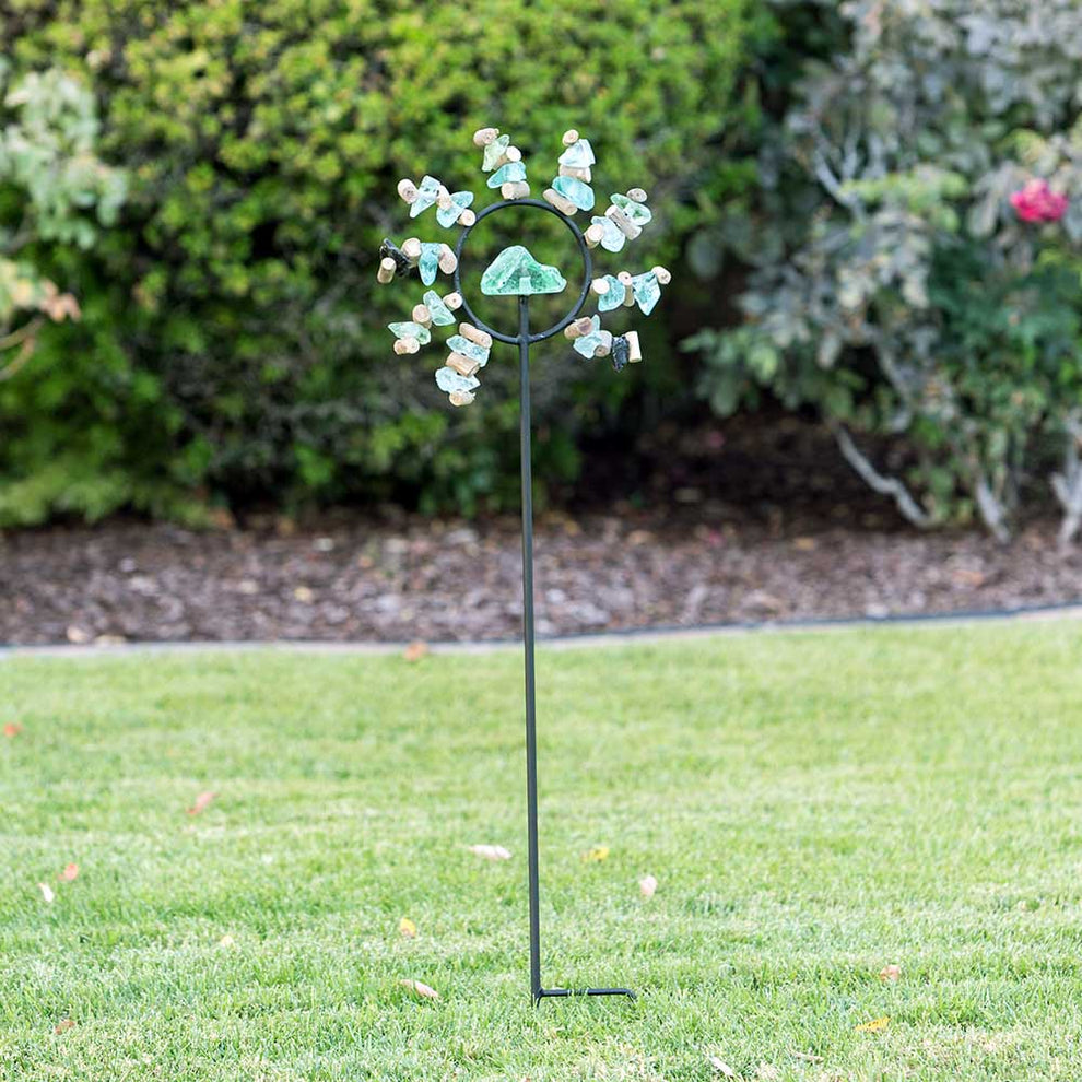Sun Garden Stake Set of 4 By Garden Age Supply | Sculptures | Modishstore - 4