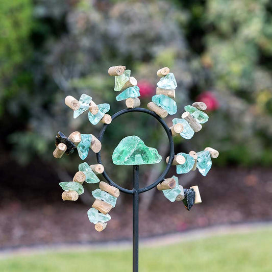Sun Garden Stake Set of 4 By Garden Age Supply | Sculptures | Modishstore - 1