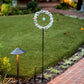 Glass Ring Garden Stake Set of 4 By Garden Age Supply