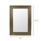 Alton Mirror, Brass By HomArt | Mirrors | Modishstore - 2