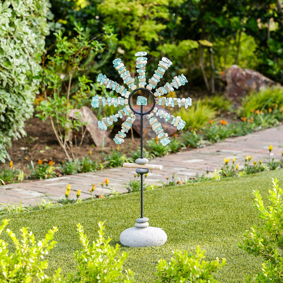 Sun Ray Garden Stand - Small Set of 2 By Garden Age Supply | Sculptures | Modishstore - 3