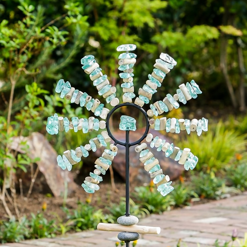 Sun Ray Garden Stand - Small Set of 2 By Garden Age Supply | Sculptures | Modishstore - 1
