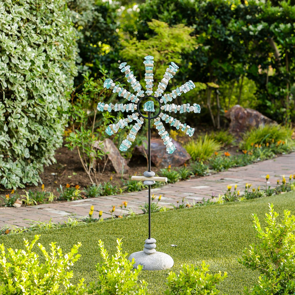 Sun Ray Garden Stand - Large Set of 2 By Garden Age Supply | Sculptures | Modishstore - 4