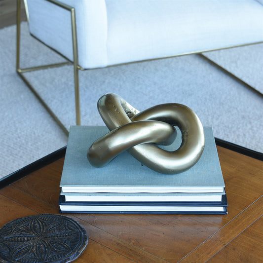 Infinity Knot, Brass By HomArt | Ornaments | Modishstore
