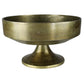 Folsom Pedestal Bowl, Brass Set Of 4 By HomArt | Decorative Bowls | Modishstore - 1