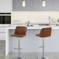 Toriano Adjustable Barstool - Set of 2 By LumiSource - BS-TRNOPU-RT2 AUBK2 | Bar Stools | Modishstore - 29