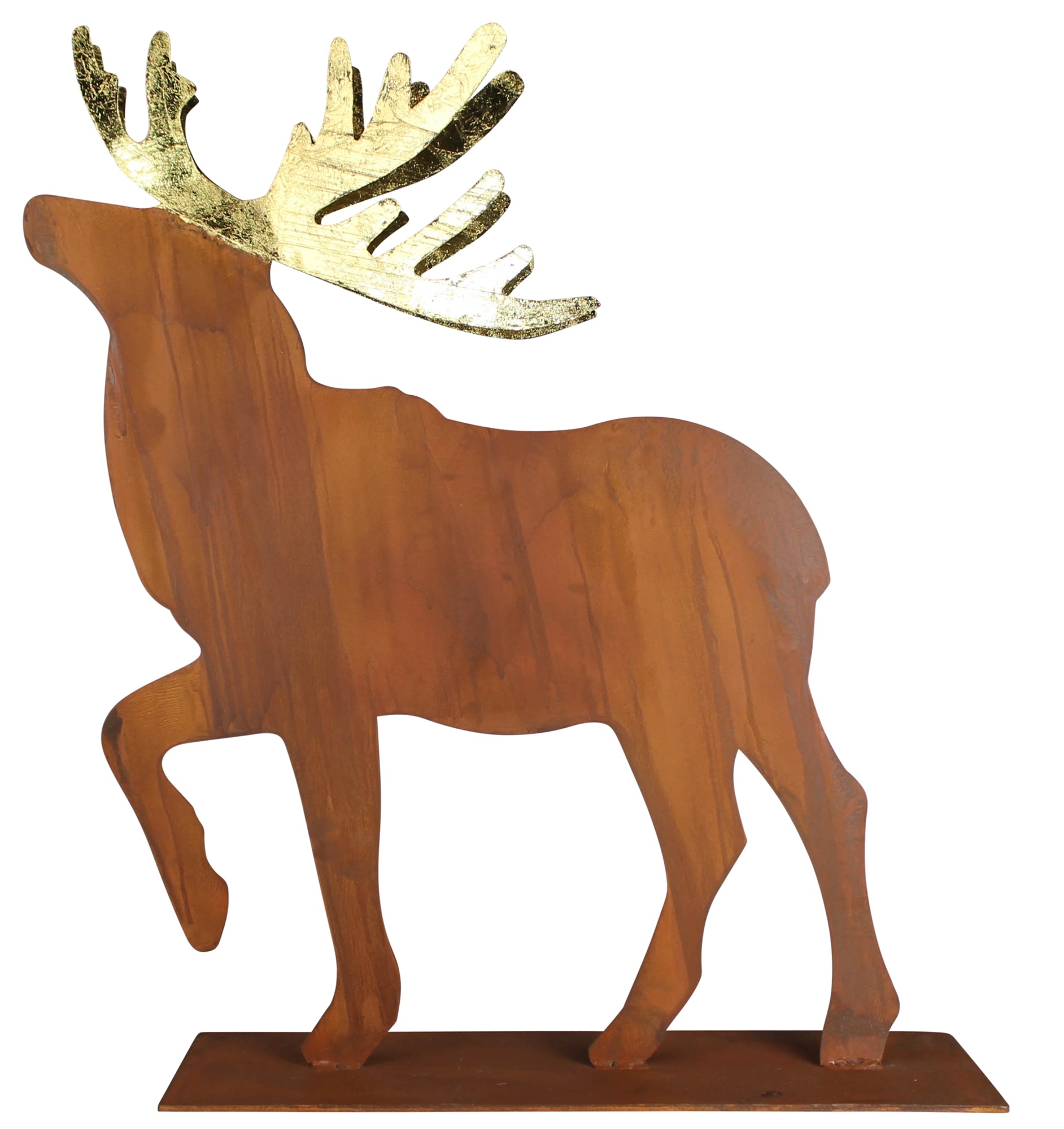Espen Reindeer, Rust - Large By HomArt | Animals & Pets | Modishstore - 1
