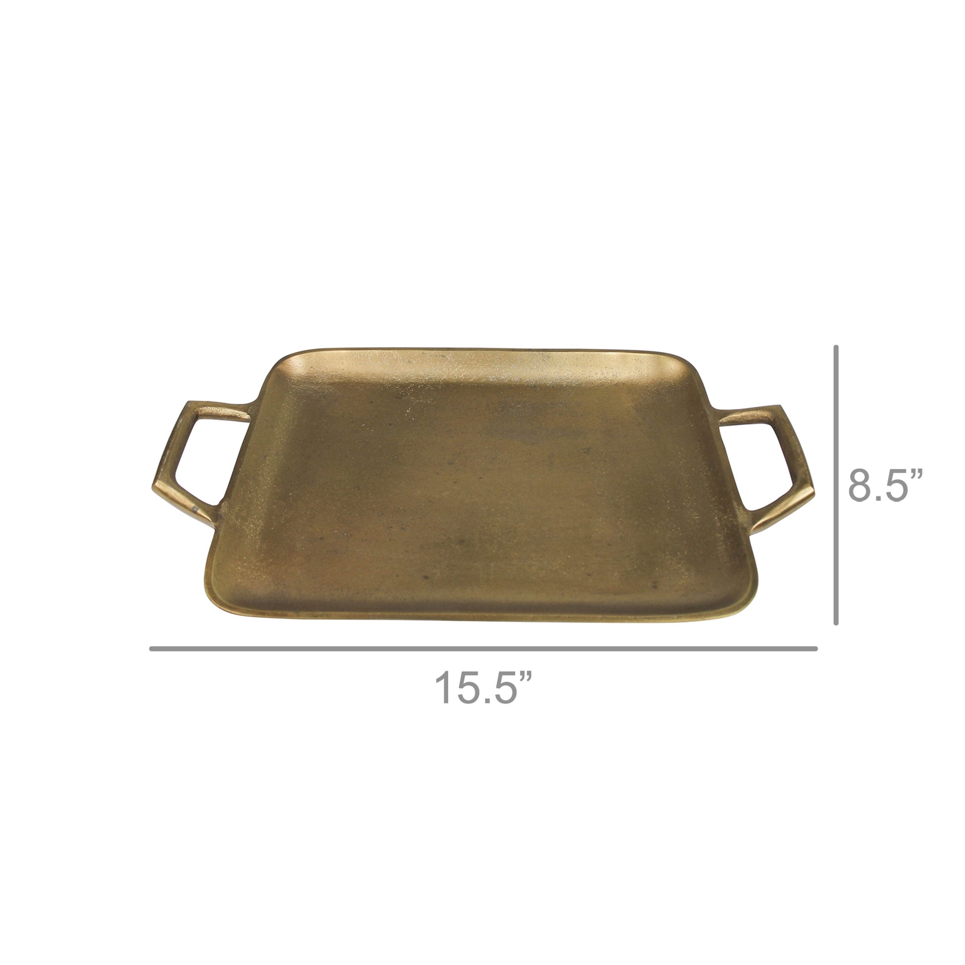Murray Tray, Brass - Sm Set Of 4 By HomArt | Trays | Modishstore - 2