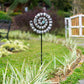 B&W Stone Spiral Garden Stake Set of 4 By Garden Age Supply