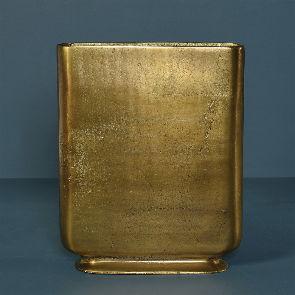 Cecilia Vase - Large - Brass By HomArt | Vases | Modishstore - 3
