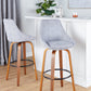 Diana 30" Fixed-Height Barstool - Set of 2 By LumiSource - B30-DIANACOR-GRTZQ2 WLGY2 | Bar Stools | Modishstore - 2