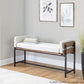 Kari Bench By LumiSource - BC18-KARI2 BKBNCR1 | Benches | Modishstore