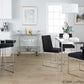 Fuji Stacker 26" Fixed-Height Counter Stool - Set of 3 By LumiSource - B26-FUJIV SSBK3 | Counter Stools | Modishstore - 3
