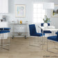 Fuji Stacker 26" Fixed-Height Counter Stool - Set of 3 By LumiSource - B26-FUJIV SSBK3 | Counter Stools | Modishstore - 13