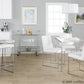 Fuji Stacker 26" Fixed-Height Counter Stool - Set of 3 By LumiSource - B26-FUJIV SSBK3 | Counter Stools | Modishstore - 24