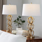 Linx 29" Metal Table Lamp - Set of 2 By LumiSource - GTI30-LINX AUW2 | Table Lamps | Modishstore - 3