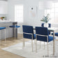 Fuji Stacker 26" Fixed-Height Counter Stool - Set of 3 By LumiSource - B26-FUJIV SSBK3 | Counter Stools | Modishstore - 14