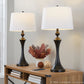 Flint 30" Metal Table Lamp with USB - Set of 2 By LumiSource - GTS31-FLINT BNITP2 | Table Lamps | Modishstore - 11