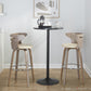 Cosini 30" Fixed-Height Barstool - Set of 2 By LumiSource - B30-COSIPU-GRTZR2 LGYLGYBK2 | Bar Stools | Modishstore - 14