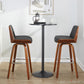 Corazza 30" Fixed-Height Barstool - Set of 2 By LumiSource - B30-CRZZFB-GRTZS2 WLWLCHAR2 | Bar Stools | Modishstore - 4