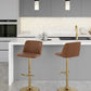 Toriano Adjustable Barstool - Set of 2 By LumiSource - BS-TRNOPU-RT2 AUBK2 | Bar Stools | Modishstore - 8