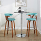 Gardenia 30" Fixed-Height Barstool - Set of 2 By LumiSource - B30-GARDFB-GRTZR2 WLWLCHAR2 | Bar Stools | Modishstore - 33