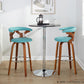 Gardenia 30" Fixed-Height Barstool - Set of 2 By LumiSource - B30-GARDFB-GRTZR2 WLWLCHAR2 | Bar Stools | Modishstore - 34