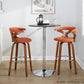 Gardenia 30" Fixed-Height Barstool - Set of 2 By LumiSource - B30-GARDFB-GRTZR2 WLWLCHAR2 | Bar Stools | Modishstore - 24