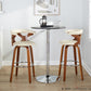 Gardenia 30" Fixed-Height Barstool - Set of 2 By LumiSource - B30-GARDPU-GRTZR2 WLWLCR2 | Bar Stools | Modishstore - 4