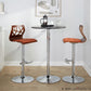Folia Adjustable Barstool - Set of 2 By LumiSource - BS-FOLIAFB-RT2 CHRLGYLGY2 | Bar Stools | Modishstore - 21