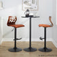 Folia Adjustable Barstool - Set of 2 By LumiSource - BS-FOLIAFB-RT2 BKLGYLGY2 | Bar Stools | Modishstore - 20