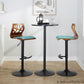 Folia Adjustable Barstool - Set of 2 By LumiSource - BS-FOLIAFB-RT2 BKLGYLGY2 | Bar Stools | Modishstore - 30