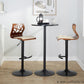 Folia Adjustable Barstool - Set of 2 By LumiSource - BS-FOLIAPU-RT2 BKNACR2 | Bar Stools | Modishstore - 25