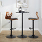 Folia Adjustable Barstool - Set of 2 By LumiSource - BS-FOLIAPU-RT2 BKNACR2 | Bar Stools | Modishstore - 15