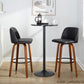 Toriano 30" Fixed-Height Barstool - Set of 2 By LumiSource - B30-TRNOFB-GRTZQ2 WLGY2 | Bar Stools | Modishstore - 13