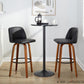 Toriano 30" Fixed-Height Barstool - Set of 2 By LumiSource - B30-TRNOFB-GRTZQ2 WLGY2 | Bar Stools | Modishstore - 14