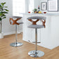 Gardenia Adjustable Barstool - Set of 2 By LumiSource - BS-GARDFB-RT2 BKWLCHAR2 | Bar Stools | Modishstore - 13