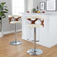 Gardenia Adjustable Barstool - Set of 2 By LumiSource - BS-GARDPU-RT2 CHRNACR2 | Bar Stools | Modishstore - 13