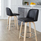 Toriano 24" Fixed-Height Counter Stool - Set of 2 By LumiSource - B24-TRNOPU-GRTZR2 NABK2 | Counter Stools | Modishstore - 2
