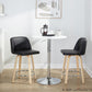 Toriano 24" Fixed-Height Counter Stool - Set of 2 By LumiSource - B24-TRNOPU-GRTZR2 NABK2 | Counter Stools | Modishstore - 4