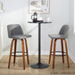 Toriano 30" Fixed-Height Barstool - Set of 2 By LumiSource - B30-TRNOFB-GRTZQ2 WLGY2 | Bar Stools | Modishstore - 4
