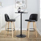 Toriano 30" Fixed-Height Barstool - Set of 2 By LumiSource - B30-TRNOPU-GRTZQ2 LGYBK2 | Bar Stools | Modishstore - 33
