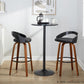 Grotto 30" Fixed-Height Barstool - Set of 2 By LumiSource - B30-GROTTOPU-GRTZR2 NANABN2 | Bar Stools | Modishstore - 42