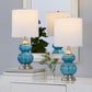 Belle 20" Glass Accent Lamp - Set of 2 By LumiSource - GTG21-BELLE BUBNIW2 | Table Lamps | Modishstore