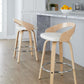 Grotto 26" Fixed-Height Counter Stool - Set of 2 By LumiSource - B26-GROTTOPU-GRTZR2 NANABN2 | Counter Stools | Modishstore - 21