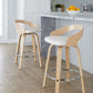 Grotto 26" Fixed-Height Counter Stool - Set of 2 By LumiSource - B26-GROTTOPU-GRTZR2 NANABN2 | Counter Stools | Modishstore - 22